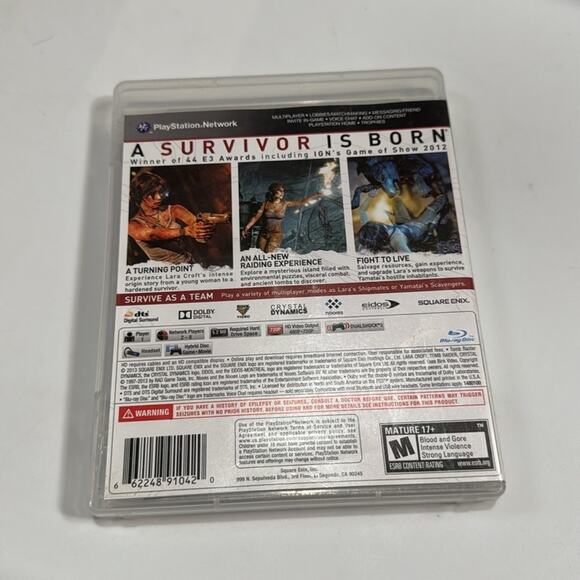 Tomb Raider Sony PlayStation 3 PS3 - Picture 2 of 4